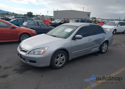 2007 Honda Accord 2.4 Se из США, поврежденный, VIN 1HGCM55357A063375